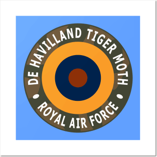 de Havilland Tiger Moth Posters and Art